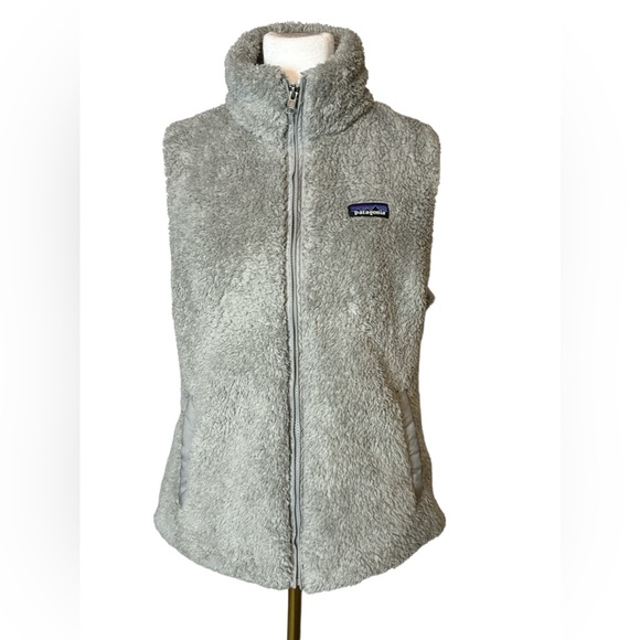 Patagonia Los Gatos Vest, Full Front Zip, Women’s Sz L, Side Pockets, EUC, Gray - Picture 5 of 10